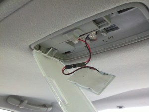 LED interior lamp module in Camry